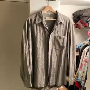 Vintage grey button down